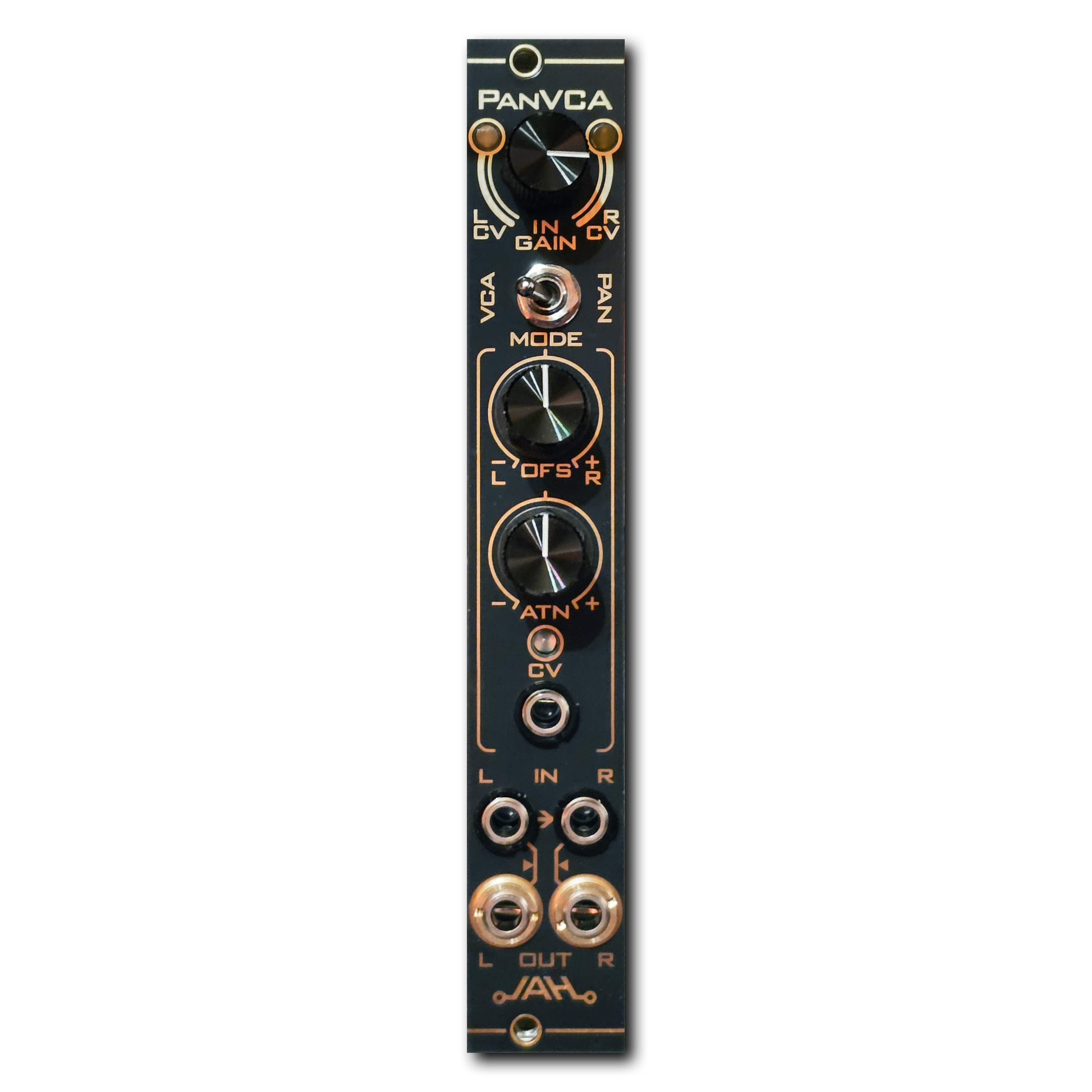 Avalon Harmonics PanVCA (Built Module)